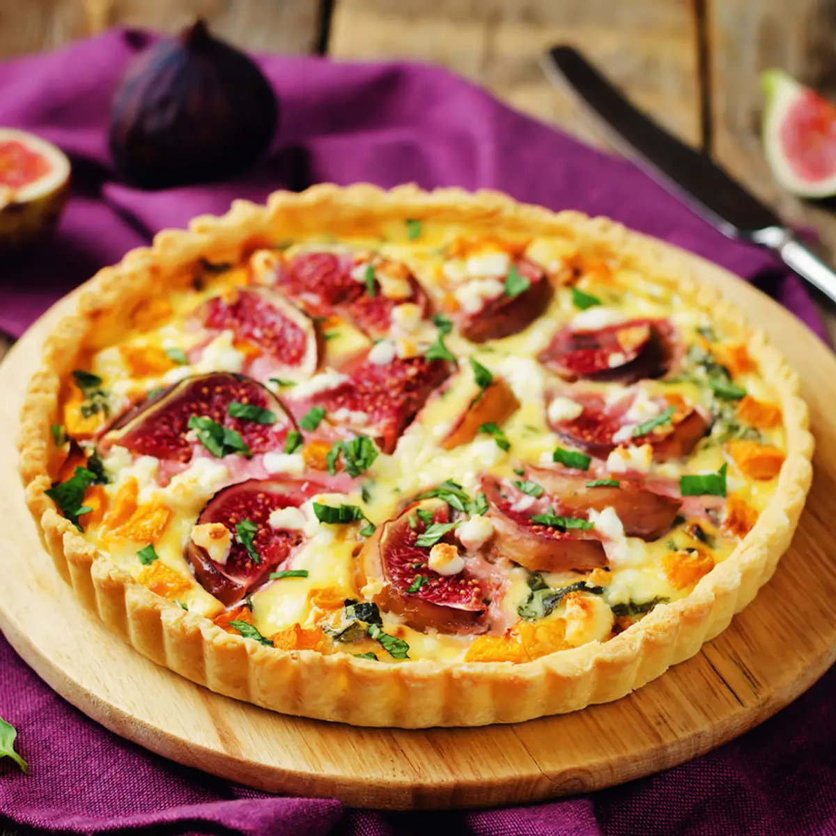 İncirli Tuzlu Tart Tarifi